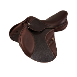 Selle d'obstacle Acavallo Professional Sublime KC Race 2.4 Marron foncé