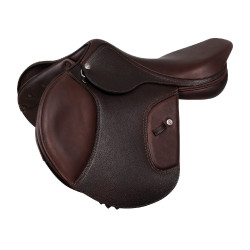 Selle d'obstacle Acavallo Professional Sublime KC Race 1.6 Marron foncé Selle d'obstacle Acavallo Professional Sublime KC Race 1.6 Marron foncé