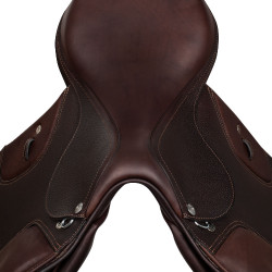 Selle d'obstacle Acavallo Professional Sublime KC Race 1.6 Marron foncé Selle d'obstacle Acavallo Professional Sublime KC Race 1.6 Marron foncé