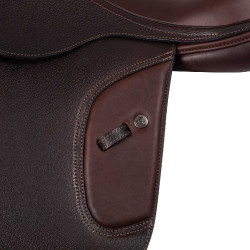 Selle d'obstacle Acavallo Professional Sublime KC Race 1.6 Marron foncé Selle d'obstacle Acavallo Professional Sublime KC Race 1.6 Marron foncé