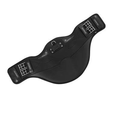 Korte buiksingel Acavallo Gel Classic PVC Zwart Korte buiksingel Acavallo Gel Classic PVC Zwart