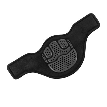 Sangle bavette courte Acavallo Gel Classic PVC Noir