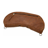 Achterzadeltas banaan Pool’s Lakota Cognac Bruin