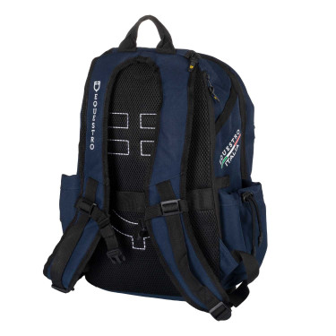 Paardrijrugzak met helmhouder Equestro x FISE – 14" laptop