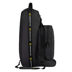 Sac à bottes et casque Equestro en tissu technique Noir Sac à bottes et casque Equestro en tissu technique Noir