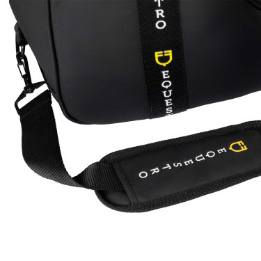 Equestro laarzen- en helmtas van technische stof Zwart Equestro laarzen- en helmtas van technische stof Zwart