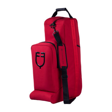 Equestro laarzen- en helmtas van Cordura Bordeaux