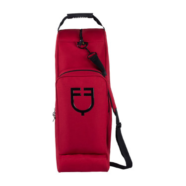 Equestro laarzen- en helmtas van Cordura Bordeaux