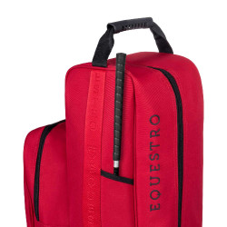 Equestro laarzen- en helmtas van Cordura Bordeaux