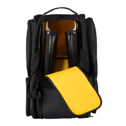Sac à bottes Equestro en tissu technique au design intelligent Noir Sac à bottes Equestro en tissu technique au design intelligent Noir