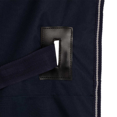 Boxgordijn Supreme met logo 130×120 Marine Marineblauw