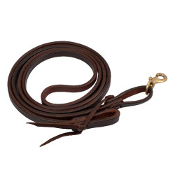 Rênes western Lakota 5/8" Huilé Marron Rênes western Lakota 5/8" Huilé Marron
