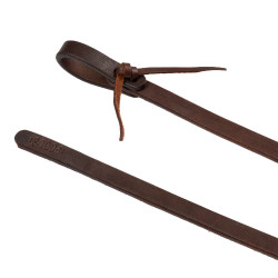 Gescheiden teugels Pool’s 5/8" Geolied Bruin