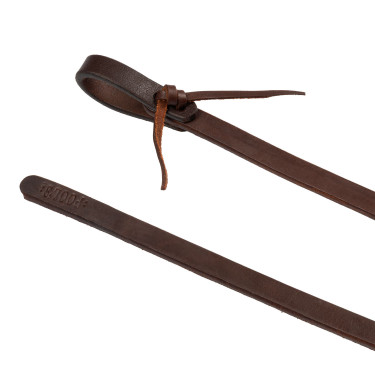 Rênes séparées Pool's 5/8" Huilé Marron