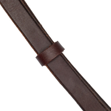 Gescheiden teugels Lakota 5/8" Geolied Bruin