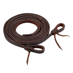 Rênes séparées Lakota 3/4" Huilé Marron