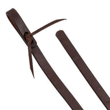 Rênes séparées Lakota 3/4" Huilé Marron
