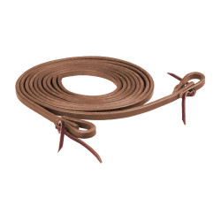 Rênes en cuir Pool’s 1,3 cm × 2,20 m Marron
