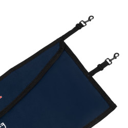 Porte de box Equestro x FISE avec logo brodé Marine blazer Bleu marine