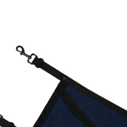 Porte de box Equestro x FISE avec logo brodé Marine blazer Bleu marine