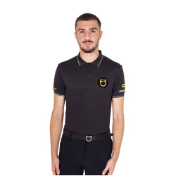 Heren poloshirt voor paardrijden Equestro Scuderia
