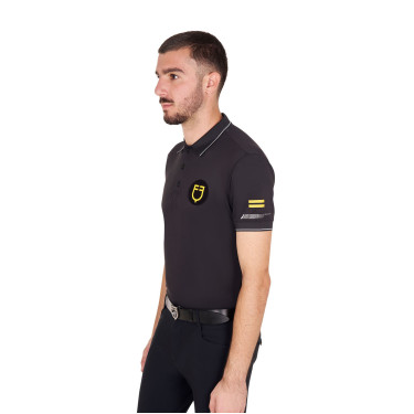 Heren poloshirt voor paardrijden Equestro Scuderia