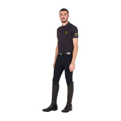 Heren poloshirt voor paardrijden Equestro Scuderia