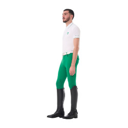 Polo d’équitation homme Equestro manches courtes – technique Polo d’équitation homme Equestro manches courtes – technique