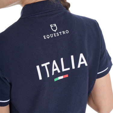 Kinder polo voor paardrijden Equestro x FISE – technisch