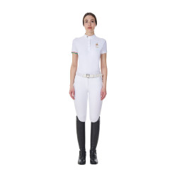 Polo d’équitation concours femme Equestro x FISE slim