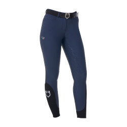 Damesrijbroek Equestro x FISE full grip Marineblazer Marineblauw Damesrijbroek Equestro x FISE full grip Marineblazer Marineblauw