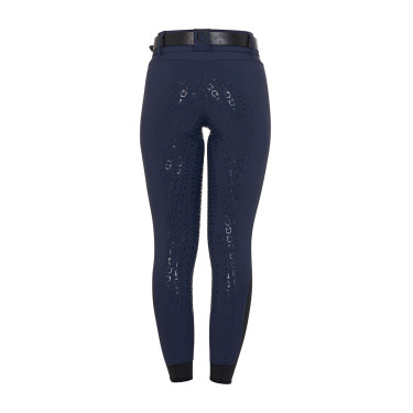 Pantalon d’équitation femme Equestro grip genoux taille haute doublé polaire Marine blazer Bleu marine Pantalon d’équitation femme Equestro grip genoux taille haute doublé polaire Marine blazer Bleu marine