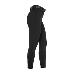 Pantalon d’équitation femme Equestro grip genoux taille haute Noir Pantalon d’équitation femme Equestro grip genoux taille haute Noir