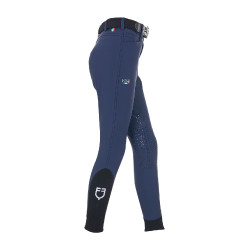 Pantalon d’équitation enfant unisexe Equestro x FISE grip genoux Marine blazer Bleu marine Pantalon d’équitation enfant unisexe Equestro x FISE grip genoux Marine blazer Bleu marine