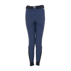 Pantalon d’équitation enfant unisexe Equestro x FISE grip genoux Marine blazer Bleu marine Pantalon d’équitation enfant unisexe Equestro x FISE grip genoux Marine blazer Bleu marine