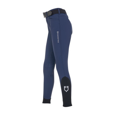Pantalon d’équitation enfant unisexe Equestro x FISE grip genoux Marine blazer Bleu marine Pantalon d’équitation enfant unisexe Equestro x FISE grip genoux Marine blazer Bleu marine