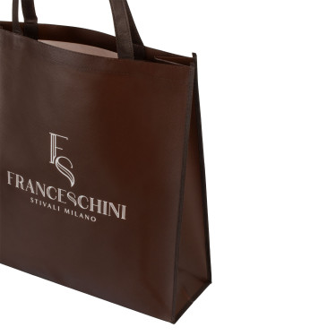 Middelgrote niet-geweven Franceschini-shopper (45×45×15 cm)