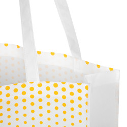 Moyen sac shopping Equestro non-tissé (45×45×15 cm)