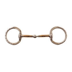 Mors d’équitation western inox POOL’S – filet show