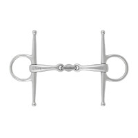 Mors full-cheek inox double brisure 1226 Umbria Equitazione