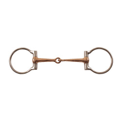 RVS watertrens met koper – Western paardensport bit