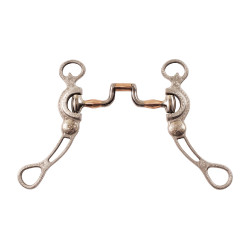Mors aluminium Pool’s joues cuivre Cuivre Marron