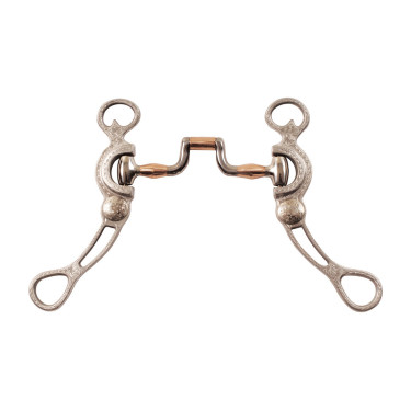Mors aluminium Pool’s joues cuivre Cuivre Marron