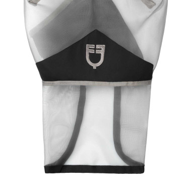 Masque anti-mouches Equestro complet avec logo Gris Masque anti-mouches Equestro complet avec logo Gris