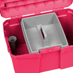 Mallette de pansage Umbria Equitazione 168 Raspberry Gris