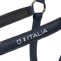 Equestro x FISE halsters, gevoerd en verstelbaar Marineblazer Marineblauw Equestro x FISE halsters, gevoerd en verstelbaar Marineblazer Marineblauw