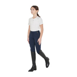 Legging fille Equestro doublé polaire Marine blazer Bleu marine Legging fille Equestro doublé polaire Marine blazer Bleu marine