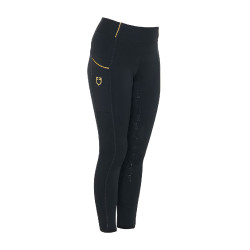 Legging fille Equestro doublé polaire Noir