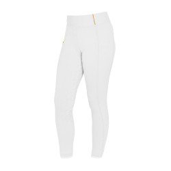 Legging fille Equestro doublé polaire Blanc