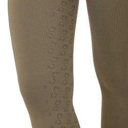 Legging femme Equestro taille haute avec passants de ceinture Walnut Marron Legging femme Equestro taille haute avec passants de ceinture Walnut Marron